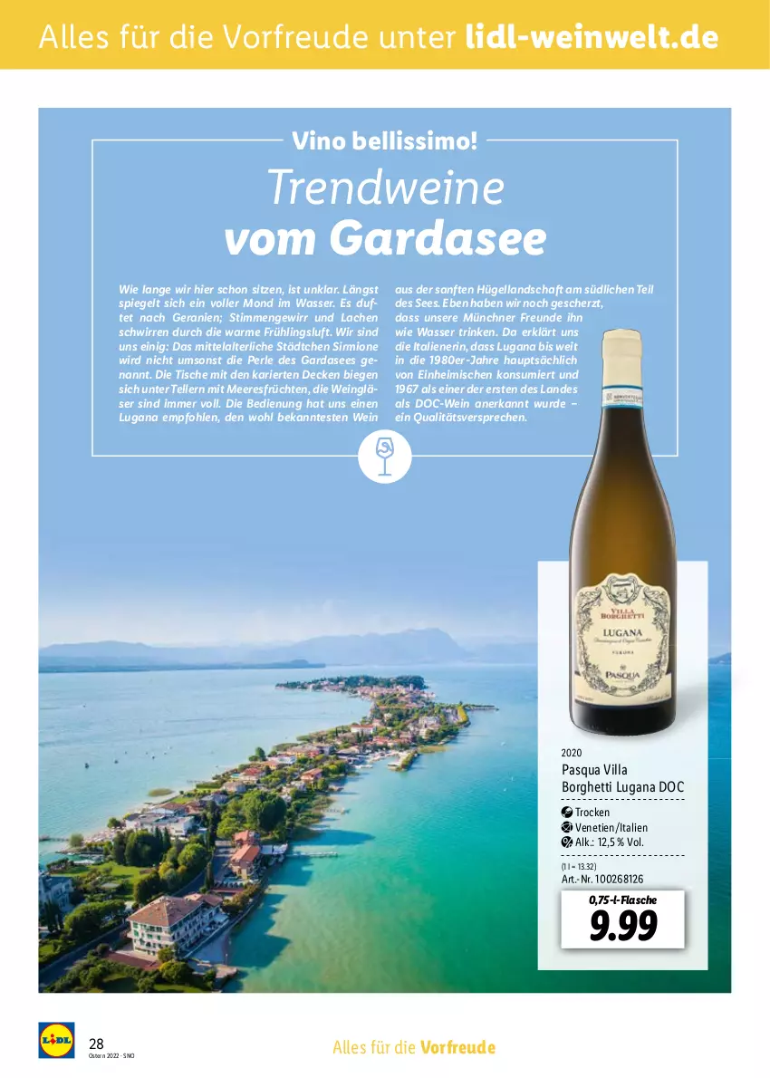 Aktueller Prospekt Lidl - Entkork Magazin - von 09.03 bis 24.04.2022 - strona 28 - produkty: decke, elle, flasche, geranie, geranien, Gläser, spiegel, teller, Ti, tisch, wasser, wein, weine, Weingläser