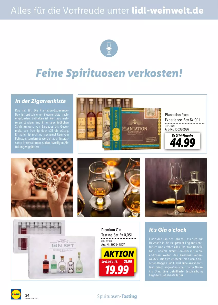 Aktueller Prospekt Lidl - Entkork Magazin - von 09.03 bis 24.04.2022 - strona 34 - produkty: asti, Bad, elle, erde, flasche, frucht, gin, ring, SANTE, schott, spirituosen, Ti, tisch, wein