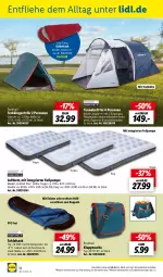 Gazetka promocyjna Lidl - Aktuelle Onlineshop-Highlights - Gazetka - ważna od 31.03 do 31.03.2024 - strona 14 - produkty: bett, dell, fliegengitter, Liege, luftbett, Mode, ndk, sac, schlafsack, Tasche, taschen, Ti, Trekkingzelt, Zelt, ZTE