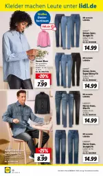 Gazetka promocyjna Lidl - Aktuelle Onlineshop-Highlights - Gazetka - ważna od 31.03 do 31.03.2024 - strona 20 - produkty: bluse, damen-bluse, elle, esmara, Freizeithemd, hemd, herren-jeans, jeans, kleid, kleider, livergy, mac, Mode, ndk, schnitten, Ti