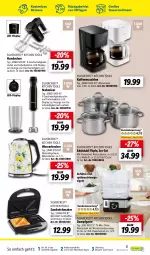 Gazetka promocyjna Lidl - Aktuelle Onlineshop-Highlights - Gazetka - ważna od 31.03 do 31.03.2024 - strona 31 - produkty: auer, decke, Deckel, edelstahl, Glasdeckel, handmixer, ilag, kaffee, kaffeemaschine, Kocher, korb, LG, Mixer, sandwich, silvercrest, spülmaschinen, stabmixer, Ti, timer, wasser, wasserkocher, wassertank