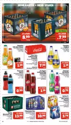 Gazetka promocyjna Marktkauf - Prospekt - Gazetka - ważna od 12.08 do 12.08.2023 - strona 22 - produkty: bier, brause, burger, coca-cola, cola, eis, flasche, fleisch, frucht, fruchtfleisch, gin, hasseröder, limo, limonade, mit frucht, mönchshof, Nektar, pils, pilsener, reis, saft, Spaten, Sport, Ti, valensina, veltins, ZTE