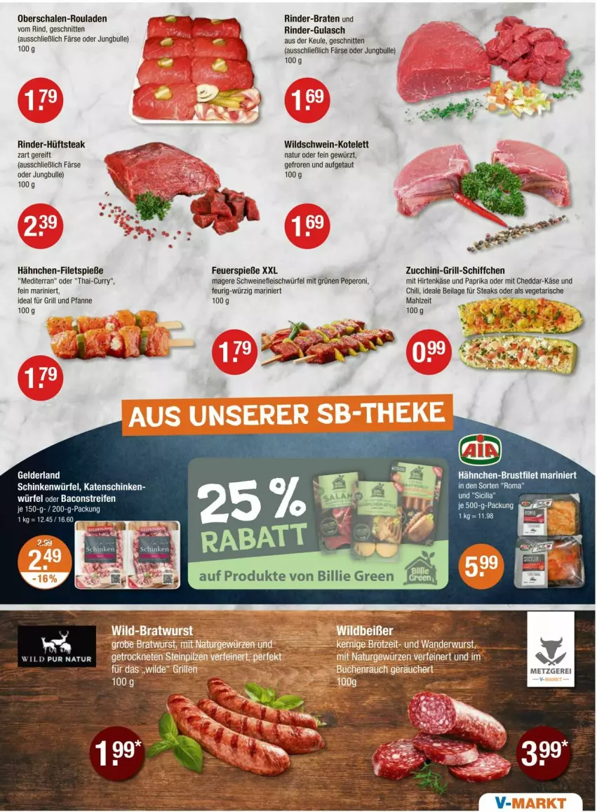 Aktueller Prospekt Vmarkt - Prospekte - von 03.07 bis 09.07.2025 - strona 3 - produkty: bacon, braten, brustfilet, cheddar, chili, curry, eis, filet, filets, fleisch, für grill und pfanne, gewürz, grill, grill und pfanne, gulasch, hähnchen-brustfilet, hirtenkäse, hüftsteak, ideal für grill, ideal für grill und pfanne, ilag, Käse, katenschinken, kotelett, natur, paprika, peperoni, Peroni, pfanne, reifen, rind, rinder, rouladen, Schal, Schale, schinken, schnitten, schwein, schweine, schweinefleisch, steak, steaks, und pfanne, Vegeta, wein, weine, Wild, Wildschwein, würfel