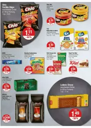 Gazetka promocyjna Vmarkt - Prospekte - Gazetka - ważna od 09.07 do 09.07.2025 - strona 8 - produkty: after eight, beutel, bonbons, chips, creme, dip, Kägi, leibniz, mam, oreo, Ti, tortilla, Tortilla Chips, tuc, zucker