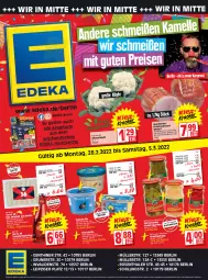 Gazetka promocyjna Edeka - Angebote der Woche - Gazetka - ważna od 05.03 do 05.03.2022 - strona 1 - produkty: angebot, angebote, auer, barilla, Becher, berliner, blume, blumen, blumenkohl, braten, coca-cola, cola, curry, currywurst, deka, eis, ente, erde, Faktu, fanta, fanta oder, fanta oder sprite, flasche, fleisch, gewürz, Gewürzgurke, gin, Gläser, grill, gurke, gurken, hackfleisch, hackfleisch gemischt, ideal für grill, mac, milch, Müller, müllermilch, oder sprite, pet-flasche, pfanne, reis, rind, rosen, rwe, saft, Schal, Schale, schwein, spreewälder, sprite, tafeläpfel, teigwaren, Ti, tomate, tomaten, top-preis, wein, wurst