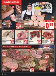 Gazetka promocyjna Edeka - Angebote der Woche - Gazetka - ważna od 12.03 do 12.03.2022 - strona 4 - produkty: auer, Bau, Bauer, braten, Edelsalami, eier, eis, elle, ente, erbsen, fleisch, geback, gin, gutsleberwurst, HP, Kalbfleisch, kochschinken, kräuter, kräutern, krustenbraten, leberwurst, LG, mac, Mantel, Mett, mettwurst, mit kalbfleisch, möhren, nuss, pfeffer, reis, rel, rezept, rind, rum, saft, salami, schinken, schnitten, serrano, serrano schinken, Spezi, Ti, top-preis, wurst