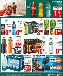 Gazetka promocyjna Edeka - Prospekte - Gazetka - ważna od 07.12 do 07.12.2024 - strona 26 - produkty: alkohol, Alwa, brunnen, cola, deka, Elektro, elle, flasche, franken brunnen, frucht, fruchtsaft, getränk, Happy Day, jbl, malz, mineralwasser, Mio Mio, natur, Nektar, pet-flasche, rel, saft, Sport, Ti, volvic, wasser