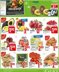 Gazetka promocyjna Edeka - Prospekte - Gazetka - ważna od 07.12 do 07.12.2024 - strona 4 - produkty: ananas, auto, beutel, bio, clementinen, deka, erdnüsse, frucht, honig, kartoffel, kartoffeln, mango, melone, Schal, Schale, Süßkartoffeln, Ti, tisch, tomate, tomaten