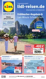 Gazetka promocyjna Lidl - Frühbucher- & Last-Minute-Angebote - Gazetka - ważna od 15.11 do 15.11.2023 - strona 1 - produkty: angebot, angebote, buch, decke, eier, eis, fisch, fische, Fischer, lays, leine, rama, reis, schnäppchen, Ti, uhr, Yo