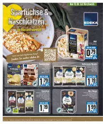 Gazetka promocyjna Edeka - Angebote der Woche - Gazetka - ważna od 14.10 do 14.10.2023 - strona 10 - produkty: apfel, Apfelkuchen, aufstrich, backmischung, beutel, brot, brotaufstrich, brownie, deka, eis, haselnuss, kuchen, mandel, mandeln, mehl, milch, Muffin, muffins, nuss, reis, rezept, stifte, Ti, vanille, vollmilch, ZTE