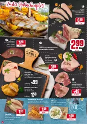 Gazetka promocyjna Rewe - REWE Ihr Kaufpark - Gazetka - ważna od 08.01 do 08.01.2022 - strona 4 - produkty: axe, braten, burger, cordon bleu, decke, eis, elle, erde, filet, filets, fleisch, Frische Hähnchen, geback, grill, grillhaxe, Haxe, henkel, hering, Herings, Heringshappen, ideal zum braten, Kalbsleber, kotelett, leine, Makrele, pfanne, pfannen, pute, Rauch, rel, rind, rindfleisch, ring, saft, sahne, sauce, schenkel, schinken, schwein, schweine, snack, Ti, Tilapia, vita, Wanne, wein, weine