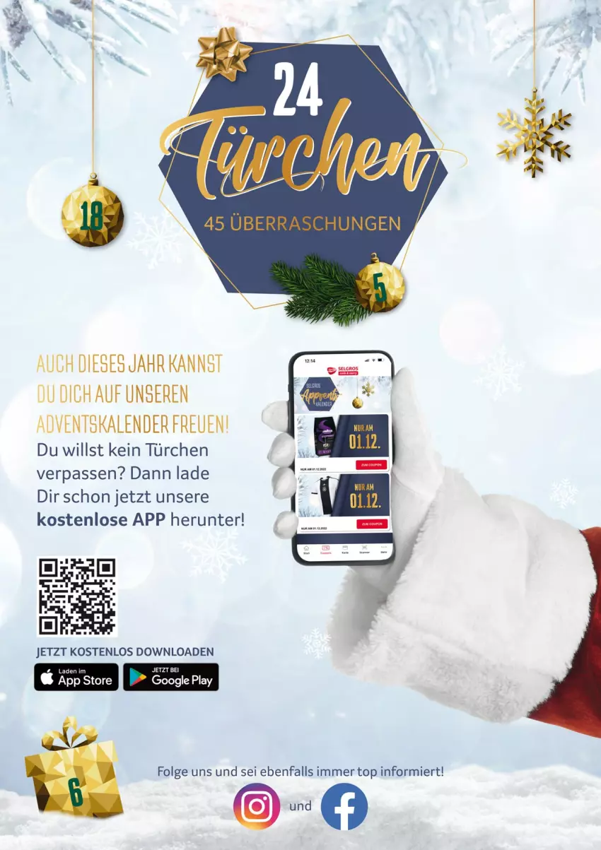 Aktueller Prospekt Selgros - Adventskalender - von 01.12 bis 24.12.2022 - strona 2 - produkty: LG