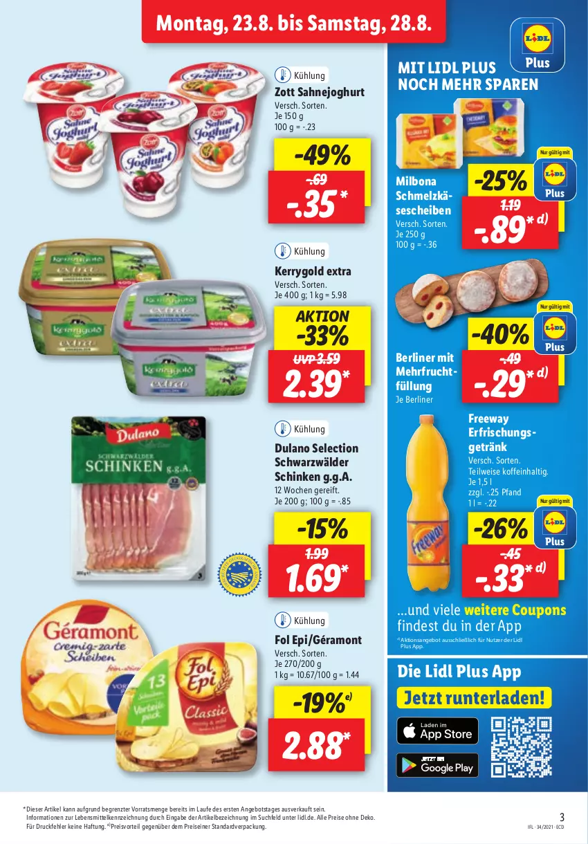 Aktueller Prospekt Lidl - Aktionsprospekt - von 23.08 bis 28.08.2021 - strona 3