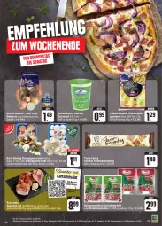 Gazetka promocyjna Edeka - Angebote der Woche - Gazetka - ważna od 23.09 do 23.09.2023 - strona 26 - produkty: Bad, Becher, braun, champignon, champignons, champignons braun, deka, eis, emmentaler, ente, flammkuchen, Flammkuchenteig, kartoffel, kartoffelsalat, kuchen, lamm, LG, reifen, reis, rezept, rezepte, salat, Schal, Schale, schinken, schmand, tante fanny, Ti, tisch, würfel, ZTE, zwiebel, zwiebeln