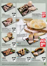 Gazetka promocyjna Edeka - Angebote der Woche - Gazetka - ważna od 23.09 do 23.09.2023 - strona 5 - produkty: auer, aufschnitt, Bau, braten, braun, eis, elle, emmentaler, fleisch, fleischkäse, geback, gewürz, Hausmacher, Käse, knacker, krakauer, kräuter, kräutern, krustenbraten, Krustenschinken, leberwurst, LG, mac, nuss, Ofen, reis, ring, saft, schinken, schinkenkrakauer, schnitten, schwein, schweine, Schweinebauch, Spezi, spitzenqualität, super-knüller, Ti, wein, weine, wurst, ZTE