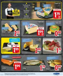 Gazetka promocyjna Edeka - Prospekte - Gazetka - ważna od 06.09 do 06.09.2025 - strona 18 - produkty: bavaria blu, bergader, blume, blumen, chili, deka, eis, filet, frico, gouda, gouda jung, halbfester schnittkäse, hartkäse, Heu, Käse, lachs, lachsfilet, mac, Makrele, nuss, reis, rel, Ria, salz, schnittkäse, schweizer hartkäse, Steinsalzkäse, Ti, weichkäse, ZTE