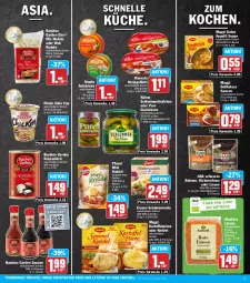 Gazetka promocyjna Hit - Prospekte - Gazetka - ważna od 24.09 do 24.09.2022 - strona 11 - produkty: aufstrich, bamboo, Becher, beutel, bohne, bohnen, delikatess sauce, eier, eis, elle, erasco, erbsen, filet, filets, flasche, hawesta, hering, Herings, heringsfilets, kartoffel, Kartoffelpüree, kichererbsen, Knödel, kokos, kokosmilch, küche, Kühne, lachs, linsen, maggi, milch, natur, natura, Nissin, nudel, nudeln, pfanni, püree, reis, ring, sauce, saucen, Schal, Schale, schlemmertöpfchen, suppe, Ti, Töpfchen, wok, ZTE