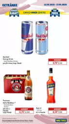 Gazetka promocyjna Metro - Wochen-Angebote - Gazetka - ważna od 17.05 do 17.05.2025 - strona 13 - produkty: angebot, aperol, bier, drink, energy drink, flasche, getränk, getränke, Hefe, Palette, Paula, paulaner, red bull, Ti