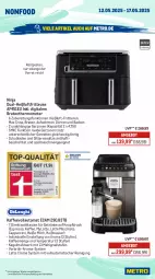 Gazetka promocyjna Metro - Wochen-Angebote - Gazetka - ważna od 17.05 do 17.05.2025 - strona 20 - produkty: ACC, angebot, auto, braten, Bratenthermometer, Cap, cappuccino, chia, cin, eis, elle, espresso, fritteuse, getränk, getränke, Heißluftfritteuse, kaffee, kaffeevollautomat, latte, latte macchiato, LG, mac, macchiato, Metro, milch, Reinigung, reis, schubladen, spülmaschinen, teller, thermometer, Ti, Tiere, tisch, wasser