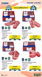 Gazetka promocyjna Metro - Wochen-Angebote - Gazetka - ważna od 17.05 do 17.05.2025 - strona 4 - produkty: eis, entrecôte, filet, fleisch, hüftsteak, hüftsteaks, Metro, reis, rind, rinder, rinderfilet, rum, rumpsteak, steak, steaks, Ti, tiefpreis