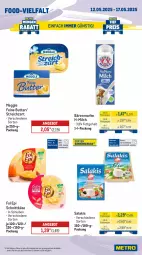 Gazetka promocyjna Metro - Wochen-Angebote - Gazetka - ważna od 17.05 do 17.05.2025 - strona 9 - produkty: angebot, bärenmarke, butter, eis, fol epi, Käse, mac, meggle, milch, nuss, reis, salakis, schnittkäse, Streichzart, Ti, tisch