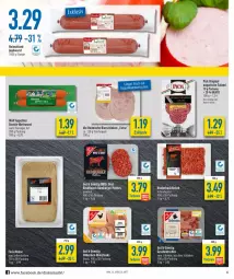 Gazetka promocyjna Diska - Prospekte - Gazetka - ważna od 26.03 do 26.03.2022 - strona 6 - produkty: bier, bierschinken, burger, eier, eis, fleisch, fleischkäse, geschnetzeltes, gin, hackfleisch, hamburger, jagdwurst, Käse, Mett, mettwurst, reis, rind, rinder, rinderhackfleisch, rindfleisch, ring, salami, schinken, steak, steaks, Ti, tiefpreis, Ungarische Salami, wurst, Zelt