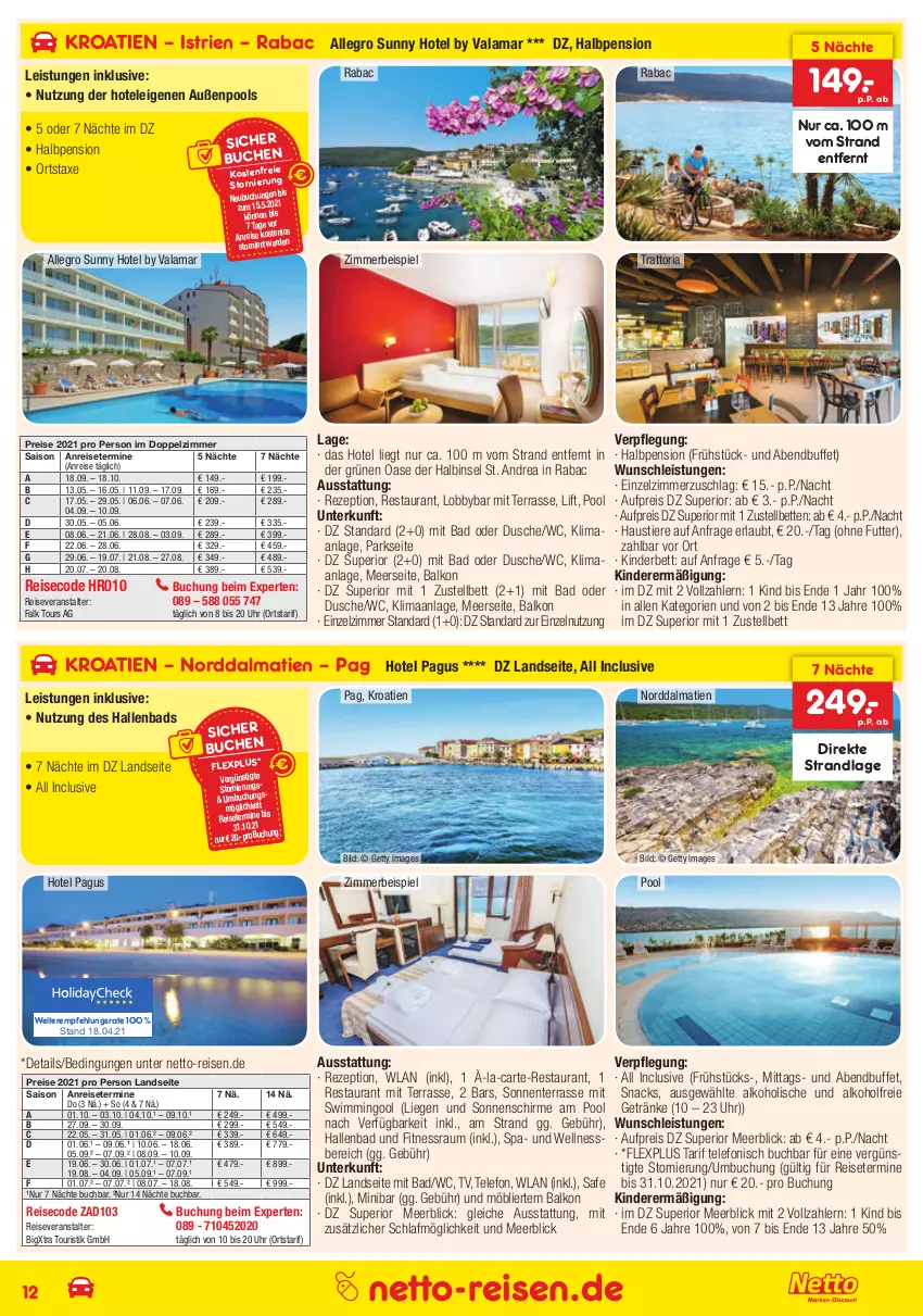 Aktueller Prospekt Netto Marken-Discount - Reisemagazin Mai - von 01.06 bis 30.06.2021 - strona 12