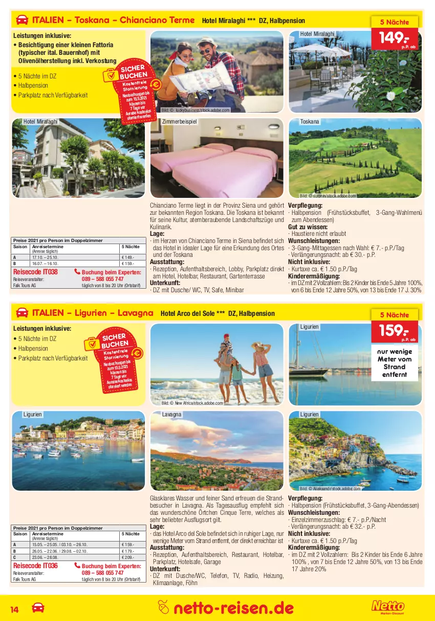 Aktueller Prospekt Netto Marken-Discount - Reisemagazin Mai - von 01.06 bis 30.06.2021 - strona 14