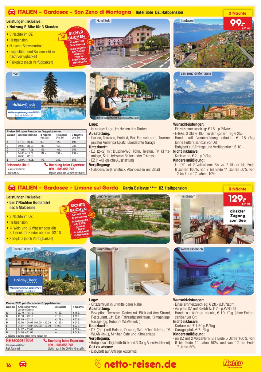 Aktueller Prospekt Netto Marken-Discount - Reisemagazin Mai - von 01.06 bis 30.06.2021 - strona 16