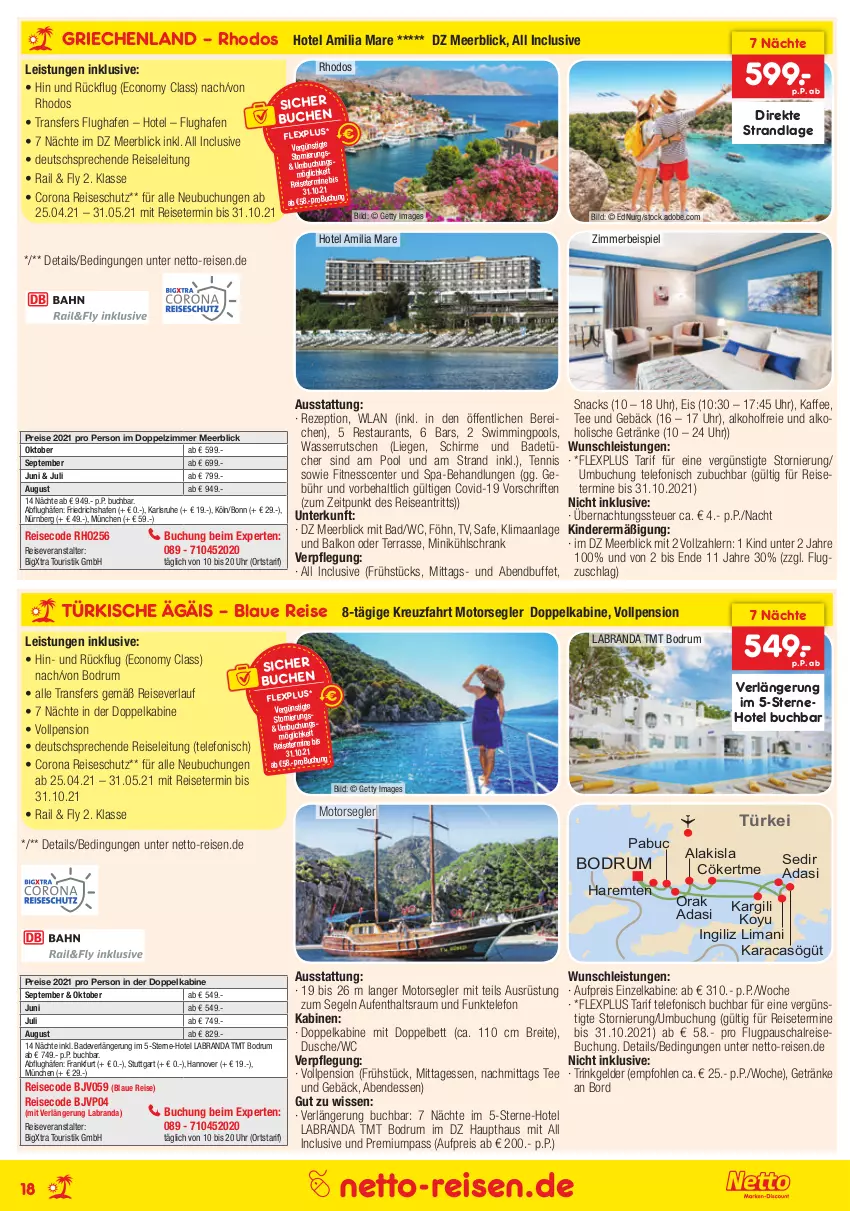 Aktueller Prospekt Netto Marken-Discount - Reisemagazin Mai - von 01.06 bis 30.06.2021 - strona 18