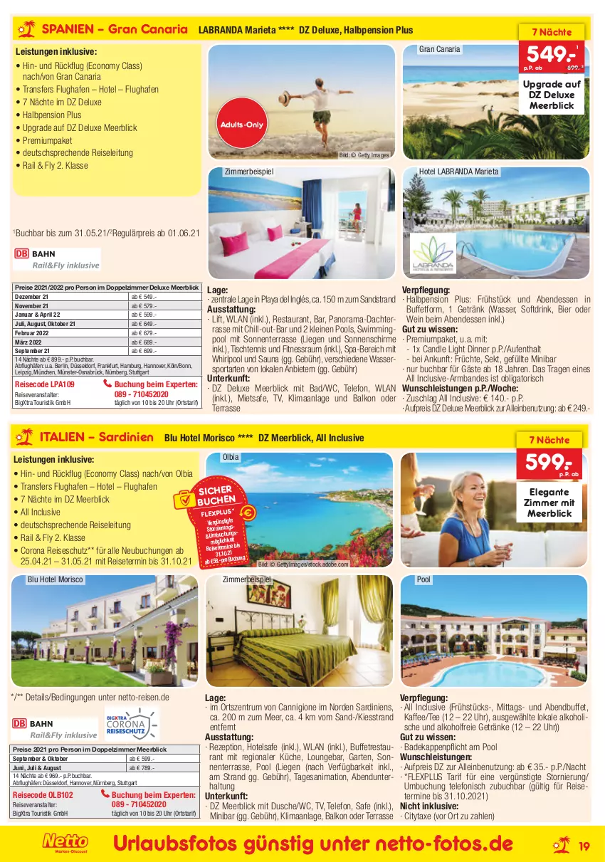 Aktueller Prospekt Netto Marken-Discount - Reisemagazin Mai - von 01.06 bis 30.06.2021 - strona 19