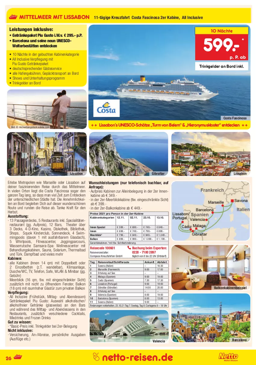 Aktueller Prospekt Netto Marken-Discount - Reisemagazin Mai - von 01.06 bis 30.06.2021 - strona 26