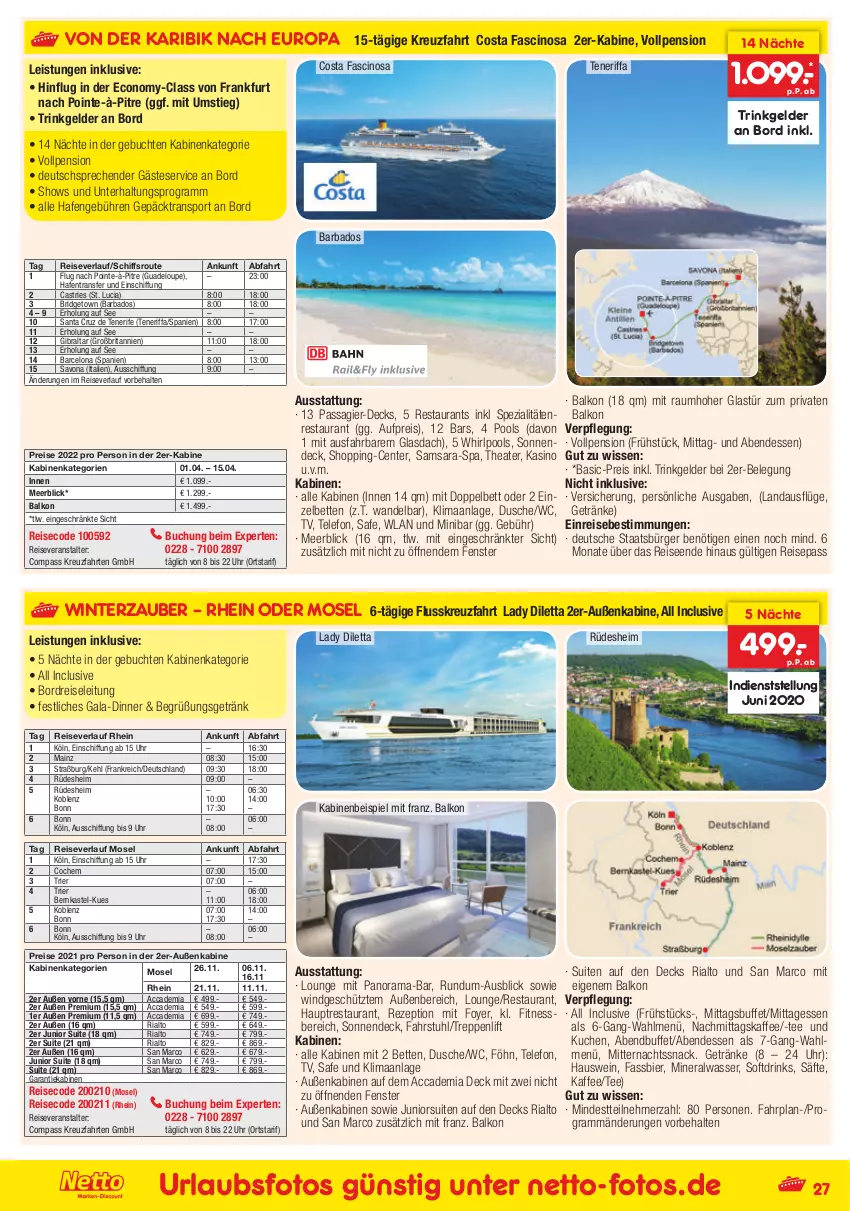 Aktueller Prospekt Netto Marken-Discount - Reisemagazin Mai - von 01.06 bis 30.06.2021 - strona 27