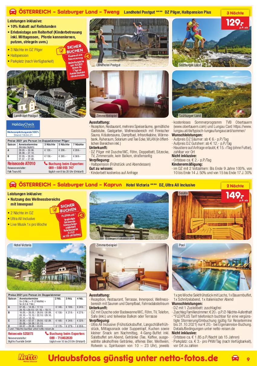 Aktueller Prospekt Netto Marken-Discount - Reisemagazin Mai - von 01.06 bis 30.06.2021 - strona 9