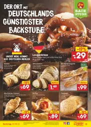 Gazetka promocyjna Netto Marken-Discount - Filial-Angebote - Gazetka - ważna od 03.09 do 03.09.2022 - strona 15 - produkty: angebot, backofen, baguette, bestpreis, bio, brot, ciabatta, Croissant, eis, Fladenbrot, hot dog, Käse, korn, mehl, Meister, Ofen, reis, salz, schinken, stube, Ti, tisch, weltmeisterbrot, würstchen, ZTE
