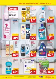 Gazetka promocyjna Netto Marken-Discount - Filial-Angebote - Gazetka - ważna od 03.09 do 03.09.2022 - strona 35 - produkty: angebot, auer, bestpreis, Coral, dauertiefpreis, deo, deospray, drink, dusche, eis, elnett, gliss, gliss kur, haarspray, listerine, Meister, meister proper, mundspülung, nivea, Proteindrink, Q10, reiniger, reis, rexona, roll-on, shampoo, shampoo oder spülung, spülung, Ti, tiefpreis, waschmittel, ZTE