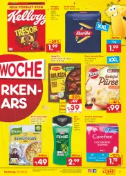 Gazetka promocyjna Netto Marken-Discount - Filial-Angebote - Gazetka - ważna od 03.09 do 03.09.2022 - strona 7 - produkty: angebot, axe, axe duschgel, barilla, bestpreis, carefree, cerealien, duschgel, eis, kartoffel, knorr, maggi, maggi fix, pasta, pfanni, püree, reis, slip, slipeinlagen, suppe, suppen, suppenliebe, Ti, ZTE