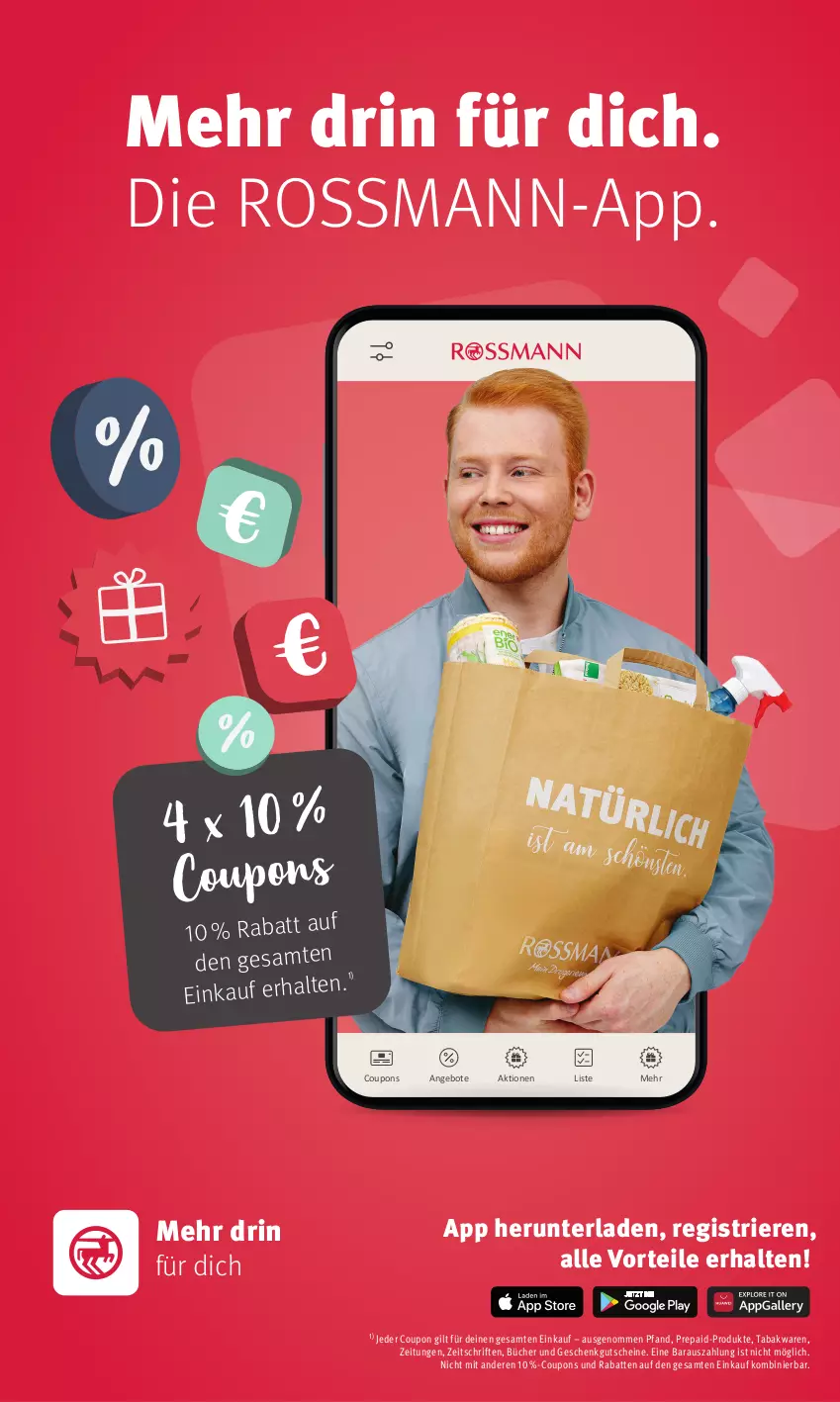 Aktueller Prospekt Rossmann - Prospekte - von 25.09 bis 06.10.2023 - strona 6 - produkty: angebot, angebote, coupon, coupons, gutschein, gutscheine, Ti