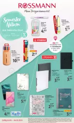 Gazetka promocyjna Rossmann - Prospekte - Gazetka - ważna od 06.10 do 06.10.2023 - strona 1 - produkty: angebot, angebote, ball, buch, collegeblock, din a4, eis, Fineliner, Kugel, kugelschreiber, reis, ring, schreibwaren, textmarker, Ti, ZTE