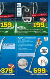 Gazetka promocyjna Euronics - Prospekte - Gazetka - ważna od 15.02 do 15.02.2023 - strona 12 - produkty: aeg, akku, bett, Betten, beutel, Dyson, eis, Heu, leine, LG, möbel, salat, Stielsauger, Ti