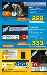 Gazetka promocyjna Euronics - Prospekte - Gazetka - ważna od 15.02 do 15.02.2023 - strona 19 - produkty: dvb, eis, grundig, HbbTV, HDMI, LG, soundbar, Subwoofer, Ti, tisch, tuner, uhd, UHD-TV, usb, ZTE