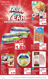 Gazetka promocyjna Kaufland - Gazetka - ważna od 26.10 do 26.10.2022 - strona 2 - produkty: angebot, arla, auer, Becher, bio, braten, butter, creme, Käse, Kinder, Kinder Maxi, kinder maxi king, Loose, milch, pingui, purland, quark, quäse, rapsöl, riegel, saft, schinken, schinkenbraten, schoko, schokoriegel, schwein, Ti, wein, würstchen, ZTE