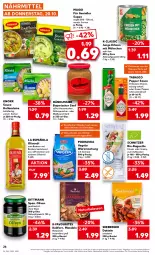 Gazetka promocyjna Kaufland - Gazetka - ważna od 26.10 do 26.10.2022 - strona 26 - produkty: angebot, baguette, Berger, beutel, bio, braten, chili, Datteln, dittmann, elle, erbsen, händlmaier, Hausmacher, hollandaise, junge erbsen, knorr, mac, maggi, mandel, mandeln, mit gemüse, natur, olive, oliven, olivenöl, sauce, sauce hollandaise, seeberger, senf, suppe, tabasco, Ti, tisch, Vegeta, Weißwurst, wurst, ZTE