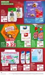 Gazetka promocyjna Kaufland - Gazetka - ważna od 26.10 do 26.10.2022 - strona 46 - produkty: angebot, beutel, Bref, bref power, brot, chips, ferrero, Ferrero Küsschen, haushaltstücher, klumpstreu, kraft, merci, milka, nuss, pralinen, Rauch, reiniger, schoko, schokolade, schokoladen, shampoo, Ti, tücher, ZTE