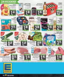 Gazetka promocyjna Edeka - Angebote der Woche - Gazetka - ważna od 07.10 do 07.10.2023 - strona 20 - produkty: auer, beutel, bier, bio, braten, Cap, champignon, champignons, creme, dallmayr, dallmayr capsa, eis, elnett, erdinger, filet, filets, flasche, fleisch, fol epi, garnelen, getränk, gurke, haarspray, hering, jack daniel, Jack Daniel’s, kaffee, kaffee-kapseln, Kaiser, kalbsschnitzel, Käse, käsescheiben, kasseler, Kinder, kinder pingui, lachs, lebensmittel, mac, megaperls, milch, milch-schnitte, mousse, nuss, pingui, prawns, reis, ring, salat, sauce, Schal, Schale, schnitzel, spee, Spezi, suppe, Ti, waschmittel, wurst, ZTE