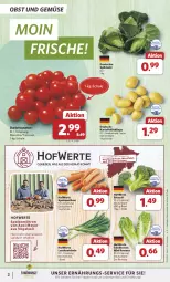 Gazetka promocyjna Combi - Prospekte - Gazetka - ważna od 19.10 do 19.10.2024 - strona 2 - produkty: axe, broccoli, datteltomaten, eis, kartoffel, Lauchzwiebel, lauchzwiebeln, lebensmittel, möhren, obst, Obst und Gemüse, reis, sac, salat, salatherzen, Schal, Schale, speisemöhren, spitzkohl, Ti, tomate, tomaten, und gemüse, ZTE, zwiebel, zwiebeln