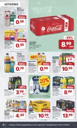 Gazetka promocyjna Combi - Prospekte - Gazetka - ważna od 19.10 do 19.10.2024 - strona 20 - produkty: apfel, Apfelschorle, Astra, Benediktiner, bier, coca-cola, cola, deit, drink, eis, eistee, elle, energy drink, flasche, gerolsteine, gerolsteiner, getränk, getränke, holsten, holsten pilsener, kellerbier, kirsch, limo, limonade, limonaden, orange, orangen, orangensaft, Paula, paulaner, pils, pilsener, Rauch, reis, rwe, saft, säfte, schorle, Spezi, steiner, tee, Ti, urtyp, vita, WICK, ZTE