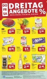 Gazetka promocyjna Combi - Prospekte - Gazetka - ważna od 19.10 do 19.10.2024 - strona 24 - produkty: aeg, almighur, almighurt, angebot, angebote, auer, Bad, Becher, Berger, braten, drucker, ehrmann, ehrmann almighurt, eier, eis, Engel, erde, felix, finesse, fisch, fische, Fischer, flasche, herta, herta finesse, kerze, lätta, margarine, milka, milka schokolade, Nescafé, nescafé gold, papier, paprika, paprika mix, Rauch, reis, rind, rinder, rinderbraten, salz, schoko, schokolade, sekt, söhnlein, Ti, toilettenpapier, zewa, ZTE