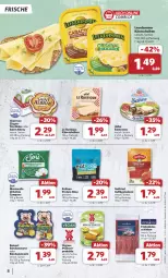 Gazetka promocyjna Combi - Prospekte - Gazetka - ważna od 19.10 do 19.10.2024 - strona 8 - produkty: albray, beutel, chavroux, creme, di bufala, edelcreme, eis, frischkäse, Geflügel, gutfried, Käse, käsescheiben, Le Rustique, leerdammer, mozzarella, pfanne, pfannen, reinert, reis, rel, saint albray, salami, schinken, Ti, wurst, ziegenfrischkäse, ZTE