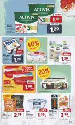 Gazetka promocyjna Combi - Prospekte - Gazetka - ważna od 19.10 do 19.10.2024 - strona 9 - produkty: activia, arla, Becher, beutel, bio, butter, danone, danone activia, eier, eis, filet, filets, frischli, hering, Herings, heringsfilets, Kürbis, lachs, leckermäulchen, Leuchte, milch, monte, nadler, Rana, rapsöl, Räucherlachs, ravioli, reis, ring, sahne, salz, Ti, weidemilch, zott, Zott Monte, ZTE